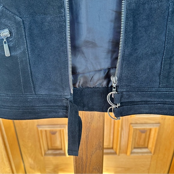 Neutral Zone genuine leather suede jacket coat size S - Picture 9 of 9